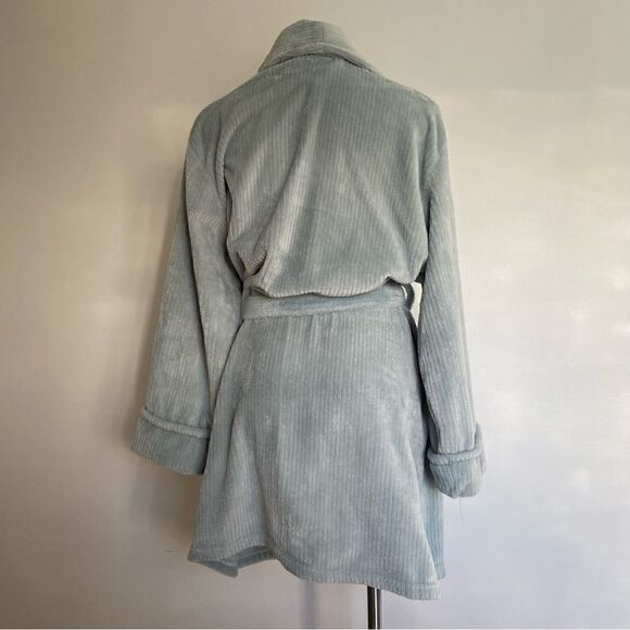 Simple Pleasures Ribbed Soft Cozy Warm Robe 1X - Picture 8 of 9